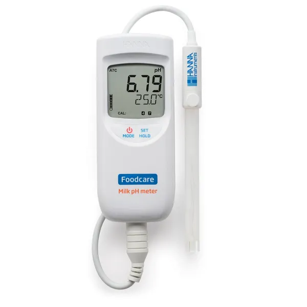 Máy đo pH và nhiệt độ trong sữa Hanna HI99162